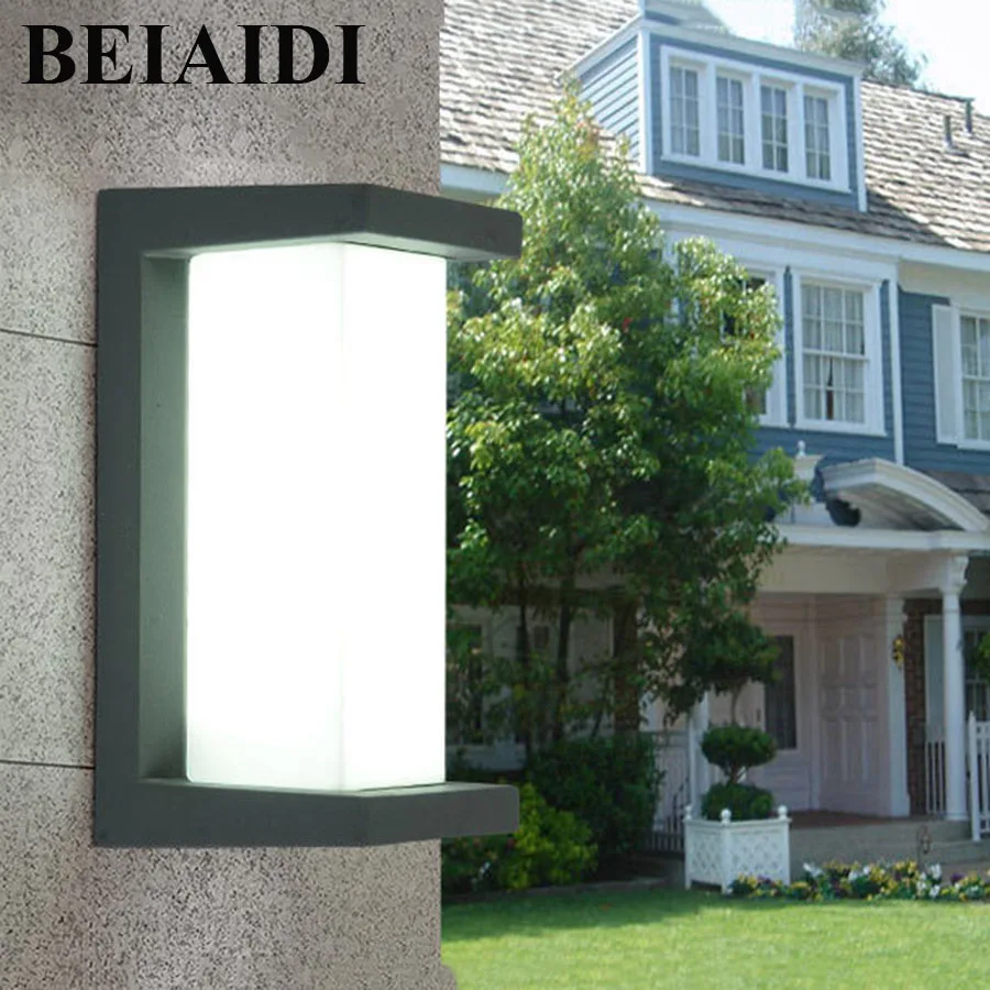 BEIAIDI IP54 10W Outdoor Led Wall Lamp Waterproof Led Porch Lights Modern Aluminum Villa Fence Garden Balcony Gateway Wall Light
BEIAIDI IP54 10W Outdoor Led Wall Lamp Waterproof Led Porch Lights Modern Aluminum Villa Fence Garden Balcony Gateway Wall Light