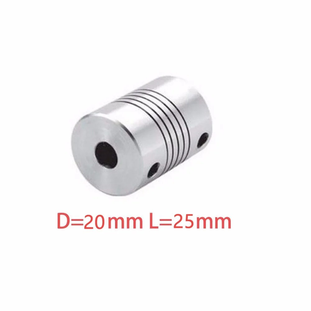 Hot 4pcs/lot D20L25 CNC Motor Jaw Shaft Coupler clamp Flexible Coupling OD 20x25mm wholesale Dropshipping 4mm 5mm 6mm 6.35mm 8mm
Hot 4pcs/lot D20L25 CNC Motor Jaw Shaft Coupler clamp Flexible Coupling OD 20x25mm wholesale Dropshipping 4mm 5mm 6mm 6.35mm 8mm