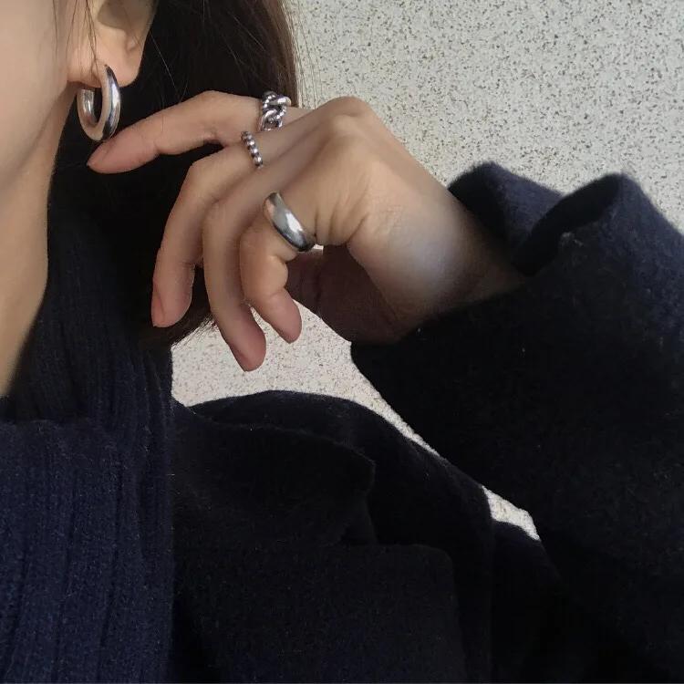 Amaiyllis Simple 925 Sterling Silver Hemp Rope Woven Temperament Rings For Women Fashion Woven Rings Jewelry
Amaiyllis Simple 925 Sterling Silver Hemp Rope Woven Temperament Rings For Women Fashion Woven Rings Jewelry