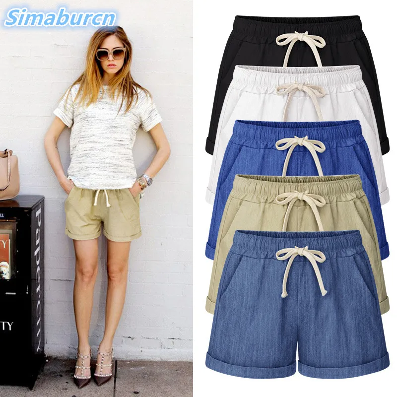 2018 Nes Women's Shorts England Style Drawstring Beach Casual Elastic Waist Street Wear Harem Shorts Femme Loose Short
2018 Nes Women's Shorts England Style Drawstring Beach Casual Elastic Waist Street Wear Harem Shorts Femme Loose Short