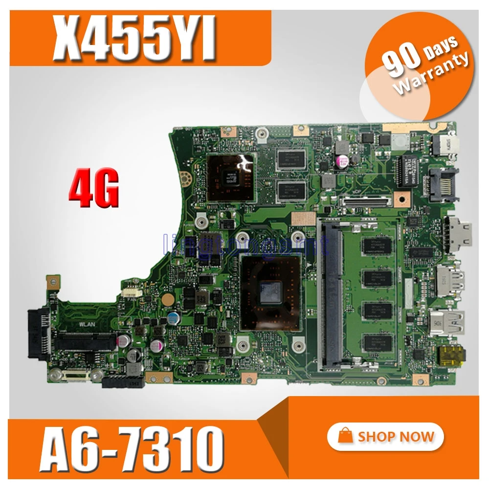 X455YI MAIN_BD._ 4G/A6-7310 материнская плата для ноутбука For Asus X455YI X455Y X455DG X455D материнская плата 100% ТЕСТ ОК
X455YI MAIN_BD._ 4G/A6-7310 материнская плата для ноутбука For Asus X455YI X455Y X455DG X455D материнская плата 100% ТЕСТ ОК