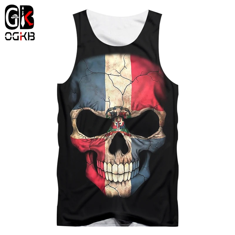 OGKB Man Tank Tops Hot Gyms 3D Sleeveless Shirt PrintedFlag Skull Funny Plus Size Costume Unisex Summer Sleeveless Shirt
OGKB Man Tank Tops Hot Gyms 3D Sleeveless Shirt PrintedFlag Skull Funny Plus Size Costume Unisex Summer Sleeveless Shirt