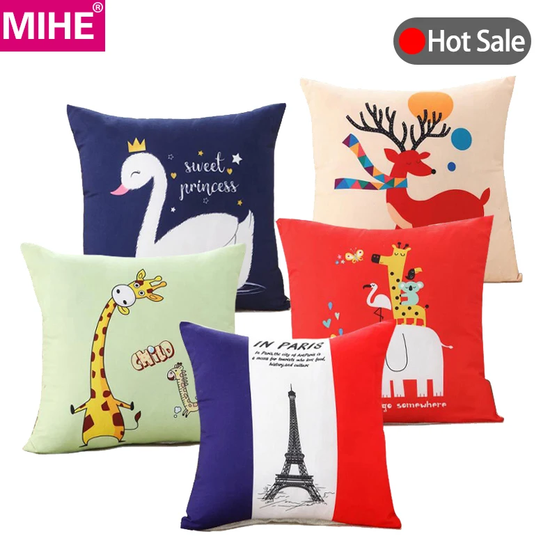 MIHE Home Decor Cushion Cover 40*40 50*50 45X45cm Pillowcases Car C Seat Cover Cotton Decorative Cushions For Sofa BZT02
MIHE Home Decor Cushion Cover 40*40 50*50 45X45cm Pillowcases Car C Seat Cover Cotton Decorative Cushions For Sofa BZT02