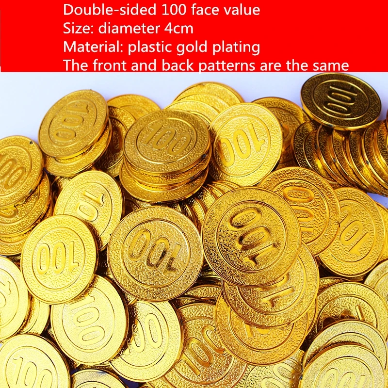 Пластиковые пиратские монеты BOOMCOOL 50 шт.
Пластиковые пиратские монеты BOOMCOOL 50 шт.