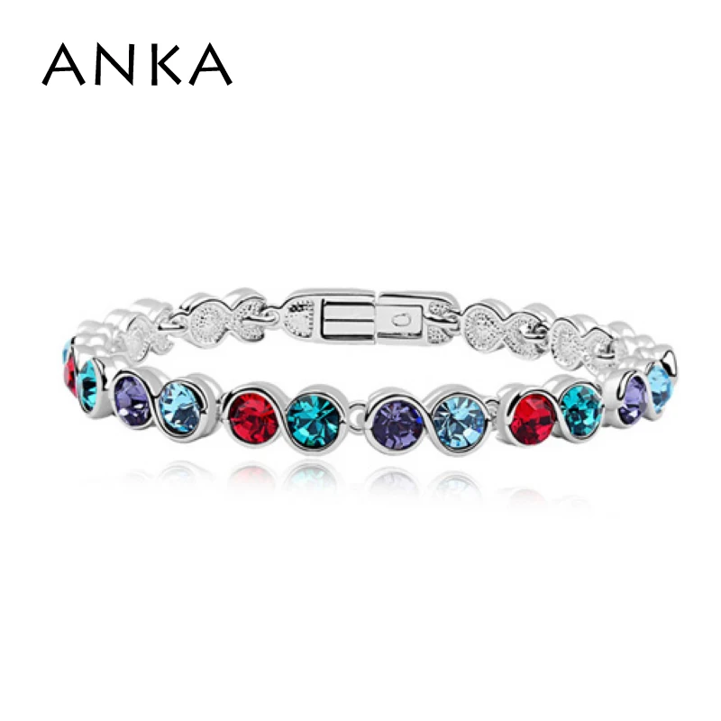 Bracelets Bangles Free Shipping Good Quality Rainbow rhodium Plated Bracelet Crystal Valentine's Day Gift #94030
Bracelets Bangles Free Shipping Good Quality Rainbow rhodium Plated Bracelet Crystal Valentine's Day Gift #94030