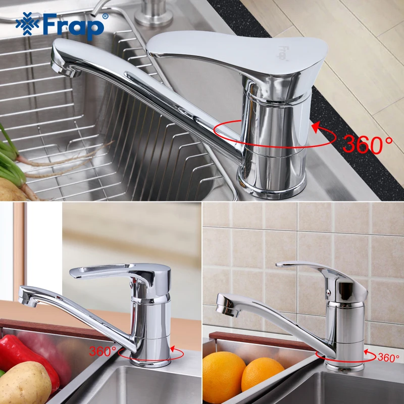 Смеситель для кухни Frap, смеситель для холодной и горячей воды с поворотом на 360 градусов, однорычажный кран, смеситель для холодной и горячей...
Смеситель для кухни Frap, смеситель для холодной и горячей воды с поворотом на 360 градусов, однорычажный кран, смеситель для холодной и горячей...