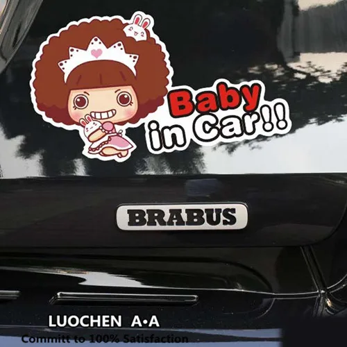 Car Stickers MOCMOC Lovely Girl Baby in car On Board Cute Colorful Waterproof Reflective Auto Tuning Styling 14*8.5cm D10
Car Stickers MOCMOC Lovely Girl Baby in car On Board Cute Colorful Waterproof Reflective Auto Tuning Styling 14*8.5cm D10