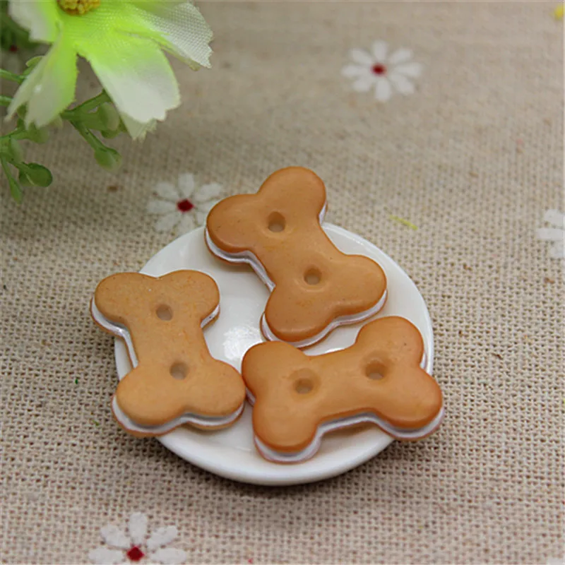10pcs Cute Miniature Simulation Food Bone Biscuit Resin FlatBack Cabochon DIY Hair Clip/Craft Scrapbooking Accessories,16*22mm
10pcs Cute Miniature Simulation Food Bone Biscuit Resin FlatBack Cabochon DIY Hair Clip/Craft Scrapbooking Accessories,16*22mm