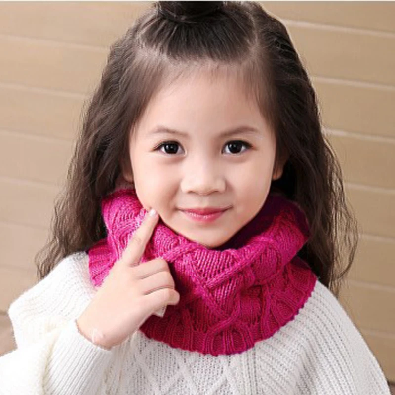 New Seamless Women Baby Girl Knitted Warm Scarf Solid Color Neckerchief Ring Shape Cotton Winter Designer Children Plaid Scarves
New Seamless Women Baby Girl Knitted Warm Scarf Solid Color Neckerchief Ring Shape Cotton Winter Designer Children Plaid Scarves