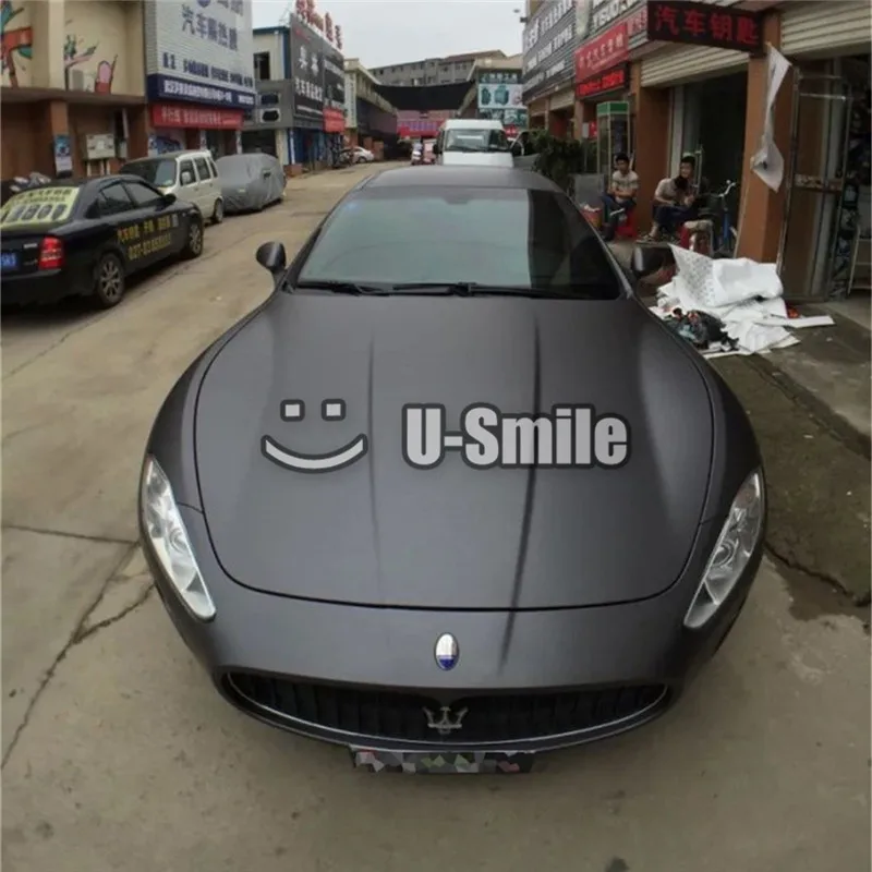 Premium Matte Metallic Satin Chrome Grey Vinyl Car Wrap Sticker Decal Car Body Film Bubble Free
Premium Matte Metallic Satin Chrome Grey Vinyl Car Wrap Sticker Decal Car Body Film Bubble Free