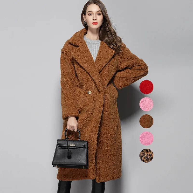 Turn down collar thickening wool coat women raccoon warm winter coats outerwear 2019 new arrival
Turn down collar thickening wool coat women raccoon warm winter coats outerwear 2019 new arrival