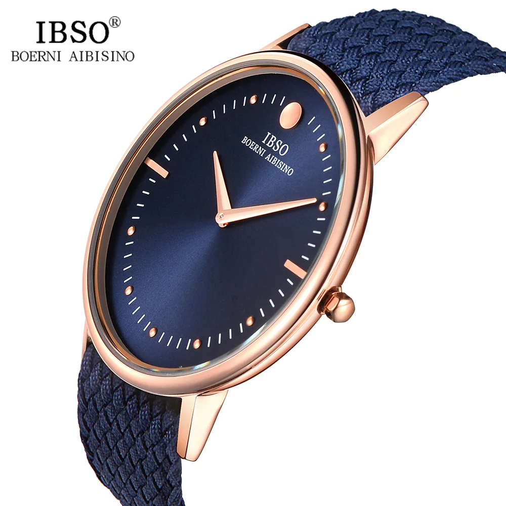 IBSO Casual Fashion Mens Nylon Watches 2019 Top Brand Luxury Quartz Clock Men's Ultra-thin Dial Wrist Watch Relogio Masculino
IBSO Casual Fashion Mens Nylon Watches 2019 Top Brand Luxury Quartz Clock Men's Ultra-thin Dial Wrist Watch Relogio Masculino