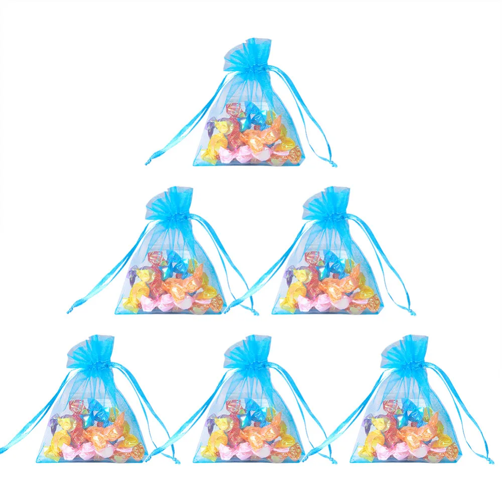 200pcs 10x12cm Beading Supplies Organza Bags Cyan For Jewelry Packaging & Display Christmas Candy Wedding Bags Gifts Pouches
200pcs 10x12cm Beading Supplies Organza Bags Cyan For Jewelry Packaging & Display Christmas Candy Wedding Bags Gifts Pouches