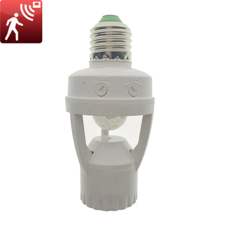 AC 110-220V 360 Degrees PIR Induction Motion Sensor IR infrared Human E27 Socket Switch Base LED Bulb Lamp Holder
AC 110-220V 360 Degrees PIR Induction Motion Sensor IR infrared Human E27 Socket Switch Base LED Bulb Lamp Holder