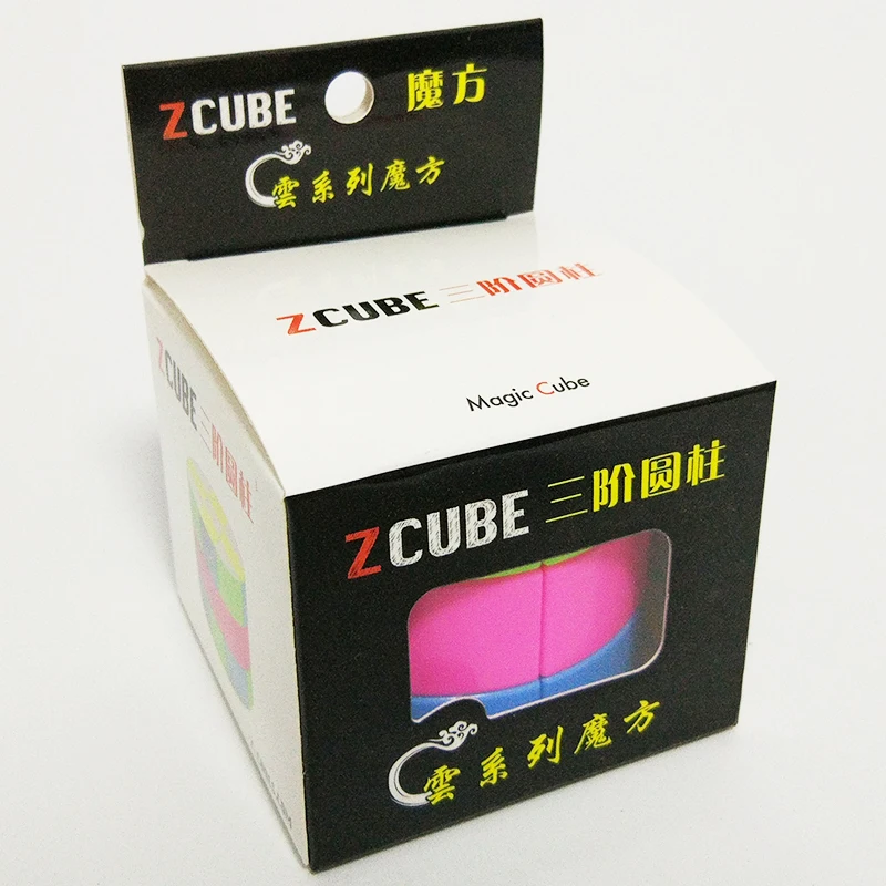 ZCUBE Cloud Series 3X3X3 Cylinder Magic Cube Colorful Speed Cube Puzzle Toy for Children Learning Educational Cylindrical Cube
ZCUBE Cloud Series 3X3X3 Cylinder Magic Cube Colorful Speed Cube Puzzle Toy for Children Learning Educational Cylindrical Cube