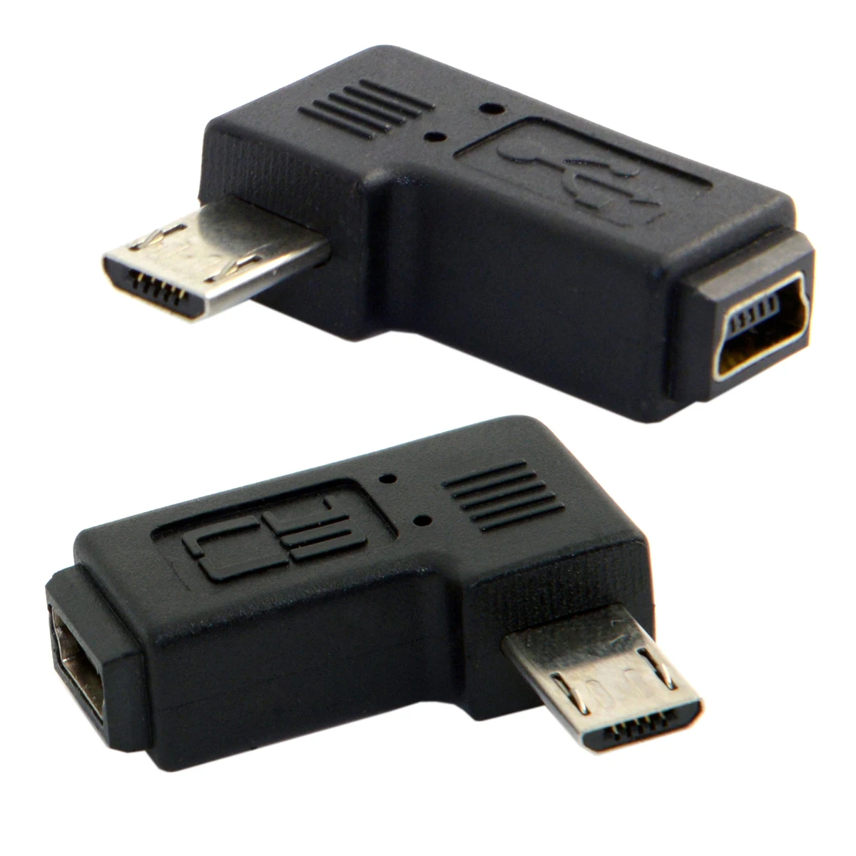 Jimier CY Cable 90 Degree Right Angled Mini USB Female to Micro USB Male Data Sypc Power Adapter
Jimier CY Cable 90 Degree Right Angled Mini USB Female to Micro USB Male Data Sypc Power Adapter