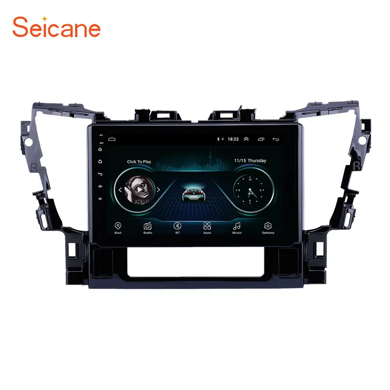 Seicane HD 1024*600 Touch Screen 10.1" Android 8.1 Car Radio For Toyota Alphard 2015 2016 GPS Navigation Bluetooth Head unit
Seicane HD 1024*600 Touch Screen 10.1" Android 8.1 Car Radio For Toyota Alphard 2015 2016 GPS Navigation Bluetooth Head unit