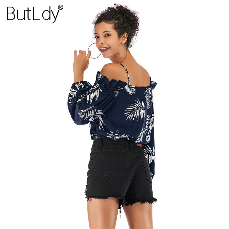 Spaghetti Strap Sexy Off Shoulder Shirt Blouse Women Leaf Print Long Sleeve Casual Summer Blouse 2019 Beach Shirt Female Top
Spaghetti Strap Sexy Off Shoulder Shirt Blouse Women Leaf Print Long Sleeve Casual Summer Blouse 2019 Beach Shirt Female Top