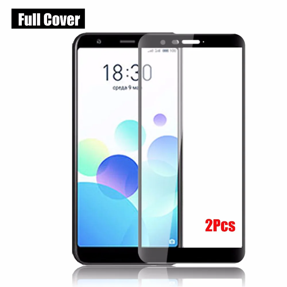 Закаленное стекло для Meizu M8C защита экрана 2.5D 9H m8 C полное покрытие защитная
