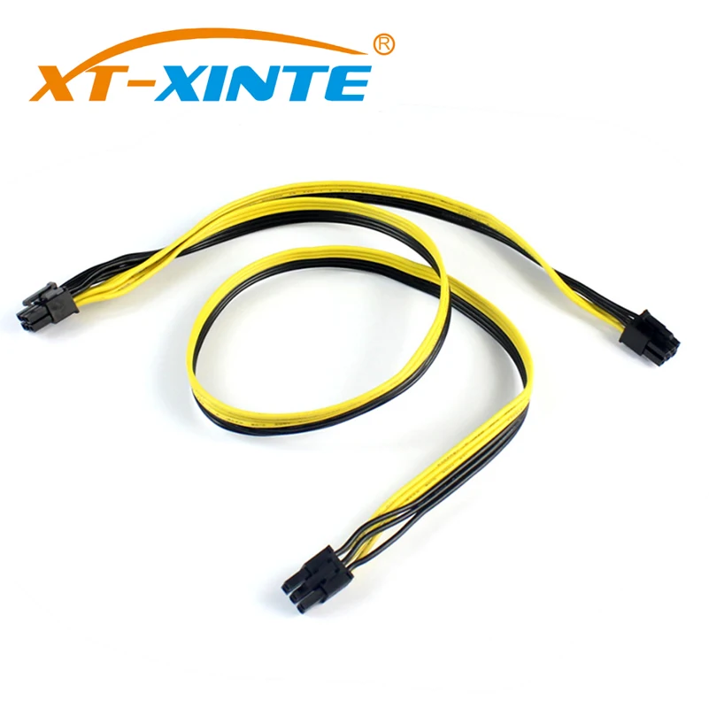 XT-XINTE PCI-E PCI Express 6-контактный штекер-двойной 6-контактный 2-портовый Штекерный адаптер GPU видеокарта PCIe кабель питания 18AWG 70 см + 30 см проводная л...
XT-XINTE PCI-E PCI Express 6-контактный штекер-двойной 6-контактный 2-портовый Штекерный адаптер GPU видеокарта PCIe кабель питания 18AWG 70 см + 30 см проводная л...