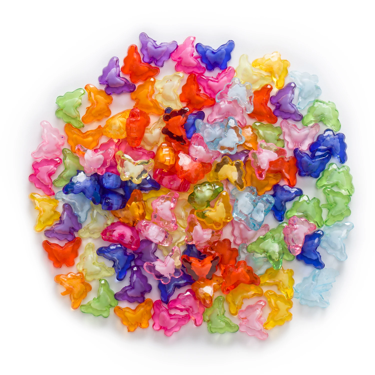 Random Mixed Acrylic Butterfly Shaped Smooth Findings Jewelry Making Spacer Beads Women Children DIY Bracelet Necklace 16x12mm
Random Mixed Acrylic Butterfly Shaped Smooth Findings Jewelry Making Spacer Beads Women Children DIY Bracelet Necklace 16x12mm