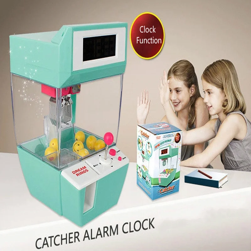 Coin Operated Candy Grabber Doll Candy Catcher Crane Machine Alarm Clock Board Game Party Fun Toys for Children Christmas Gift
Coin Operated Candy Grabber Doll Candy Catcher Crane Machine Alarm Clock Board Game Party Fun Toys for Children Christmas Gift