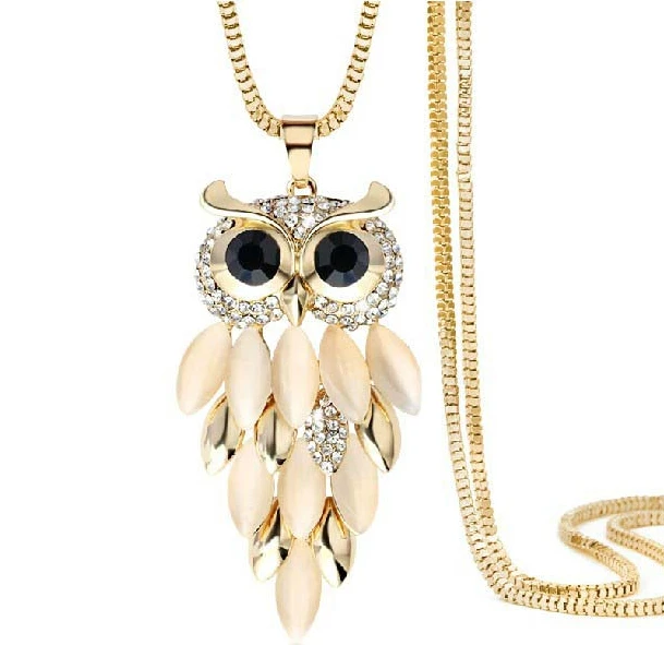 ZA MX0136 New Fashion Pendant Necklace Black Stone Transfer Lucky Love Crystal Aniaml Owl Jewelry Necklaces Pedants
ZA MX0136 New Fashion Pendant Necklace Black Stone Transfer Lucky Love Crystal Aniaml Owl Jewelry Necklaces Pedants