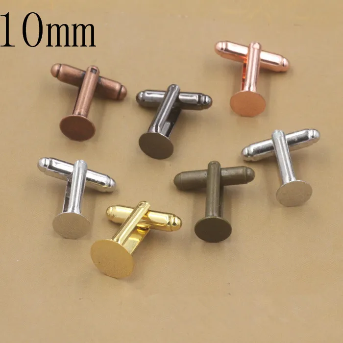 10pcs/lot 10mm French Style Cufflink Settings Blank Round Pad Tray Cabochon Base For DIY Clothes Accessories
10pcs/lot 10mm French Style Cufflink Settings Blank Round Pad Tray Cabochon Base For DIY Clothes Accessories