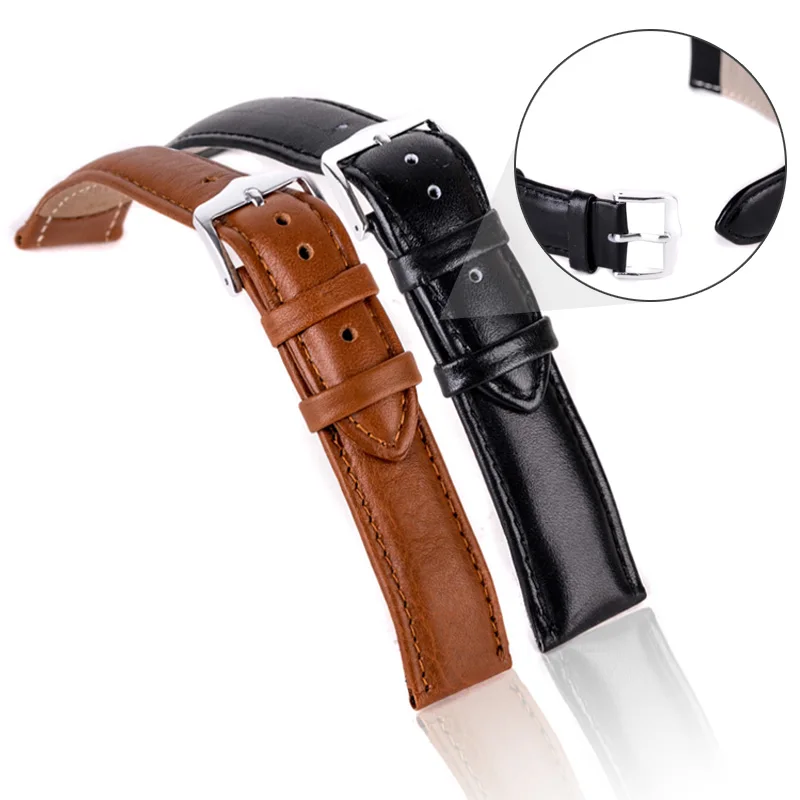 Luxury Watch Band 12mm,14mm,16mm,18mm,20mm,22mm,24mm Soft Sweatband Leather Strap Steel Buckle Wrist WatchBand
Luxury Watch Band 12mm,14mm,16mm,18mm,20mm,22mm,24mm Soft Sweatband Leather Strap Steel Buckle Wrist WatchBand