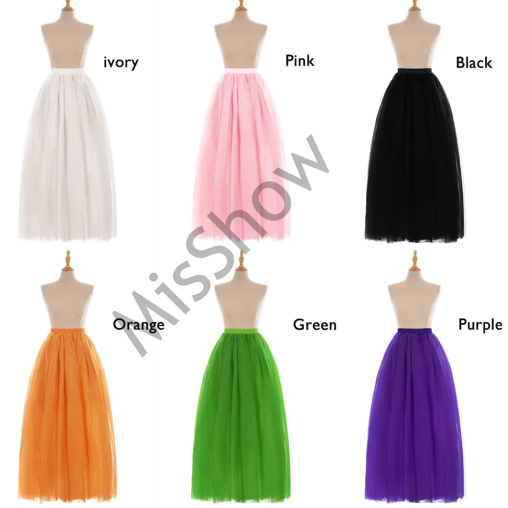 Plus size Petticoat Tulle Wedding Ball Gown Black White 6 Layers Under Skirt Crinoline Long petticoats Skirt Bridal Accessories
Plus size Petticoat Tulle Wedding Ball Gown Black White 6 Layers Under Skirt Crinoline Long petticoats Skirt Bridal Accessories