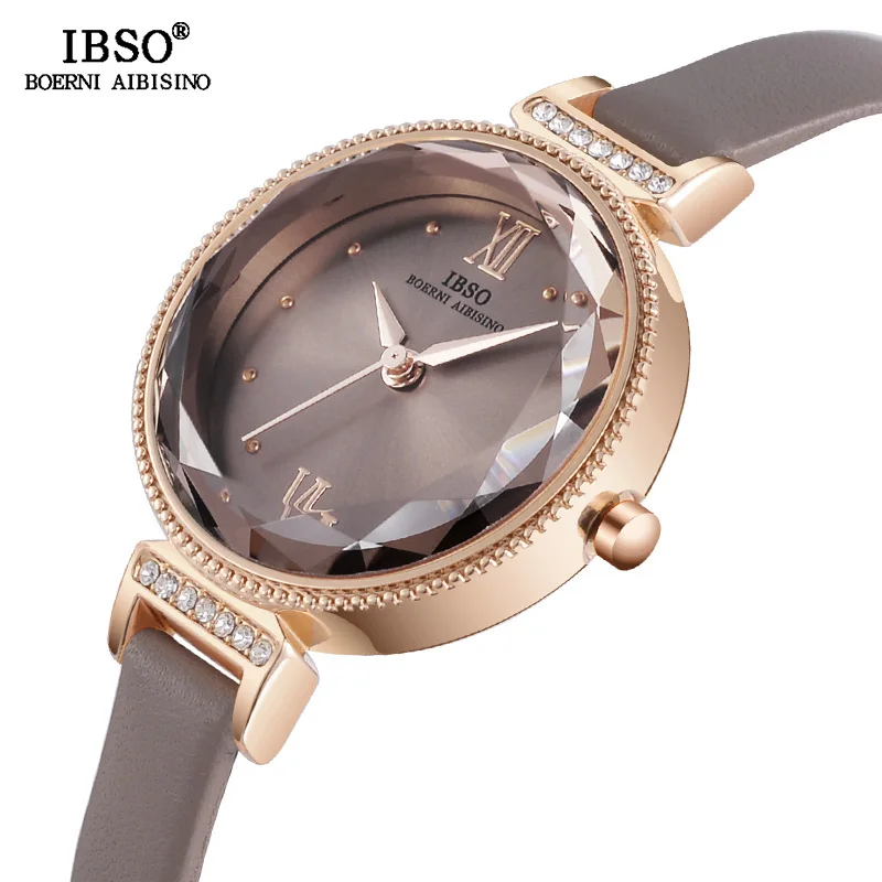 IBSO Elegant Ladies Watches Small Round Dial Women Fashion Leather Watches Relogio Feminino 2019 New Female Quartz Watch #8632
IBSO Elegant Ladies Watches Small Round Dial Women Fashion Leather Watches Relogio Feminino 2019 New Female Quartz Watch #8632