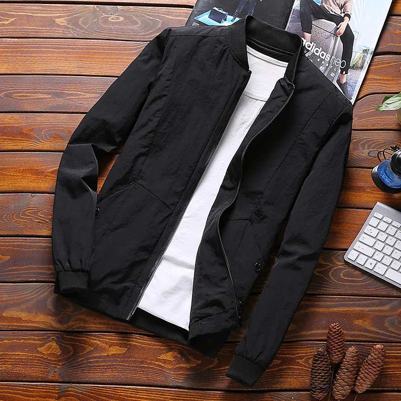Spring Men Casual Thin Slim Fit Jackets Overcoat Men's Stand Collar Zip Coat Design Outwear Size M-4XL
Spring Men Casual Thin Slim Fit Jackets Overcoat Men's Stand Collar Zip Coat Design Outwear Size M-4XL