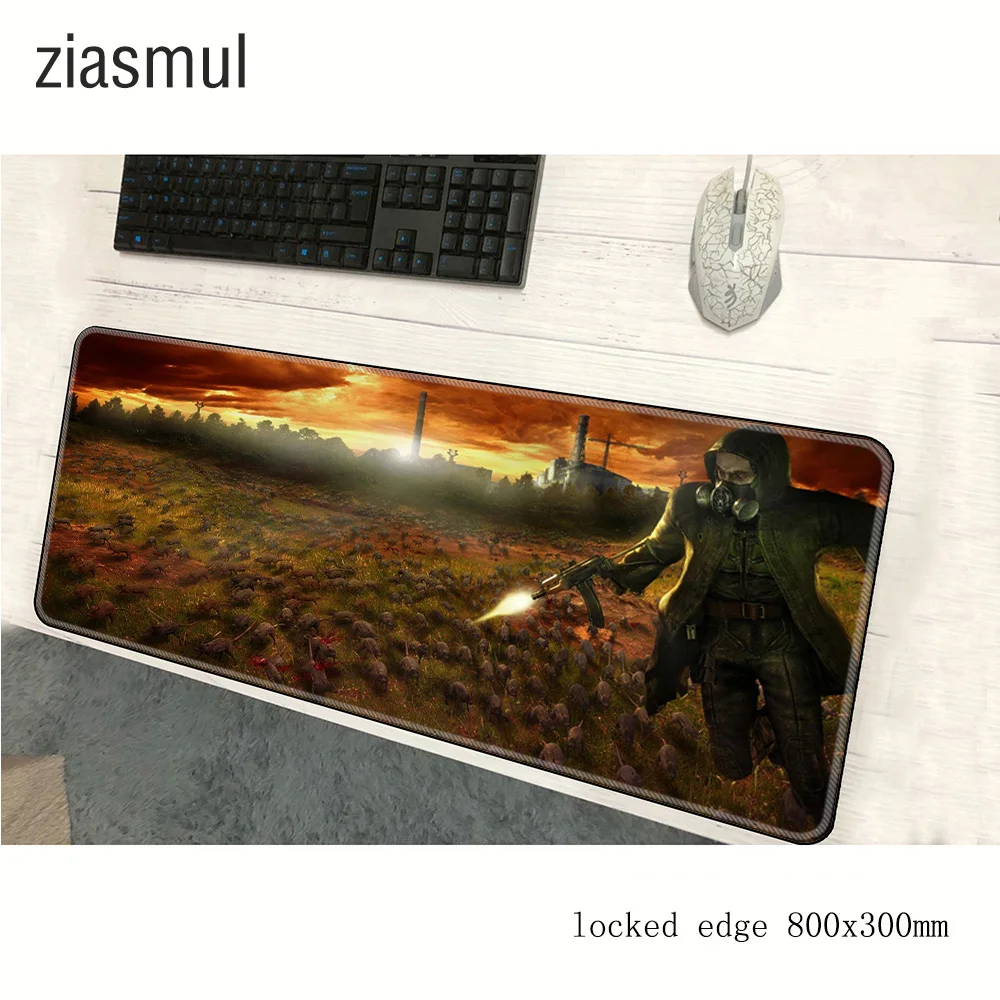 Коврик для мыши stalker геймер 800x300x3 мм Инди поп notbook коврик игровой большой