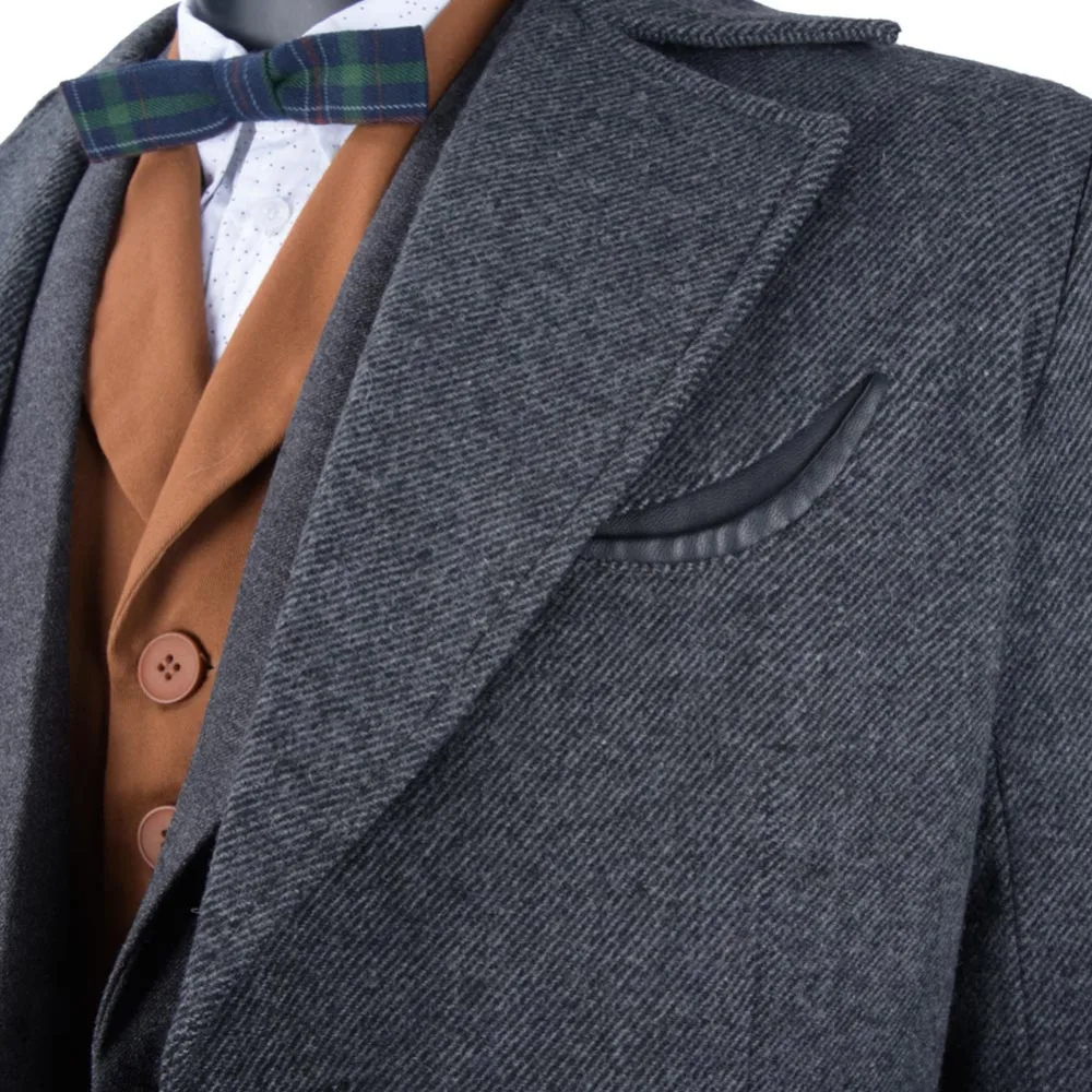 Full Set Fantastic Beasts : The Crimes of Grindelwald Cosplay Newt Scamander Cosplay Halloween Carnival Costumeonly coat
Full Set Fantastic Beasts : The Crimes of Grindelwald Cosplay Newt Scamander Cosplay Halloween Carnival Costumeonly coat
