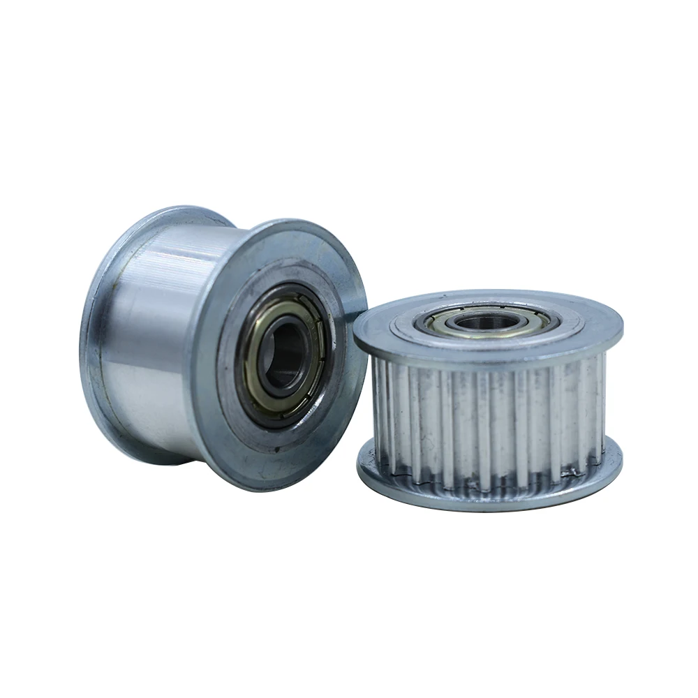 HTD5M 24T 25T Idler Pulley 16/21/27mm Belt Width Bearing Idler Gear Pulley 5mm Pitch 5/6/7/8/10/12/15mm Bore Idler Pulley
HTD5M 24T 25T Idler Pulley 16/21/27mm Belt Width Bearing Idler Gear Pulley 5mm Pitch 5/6/7/8/10/12/15mm Bore Idler Pulley