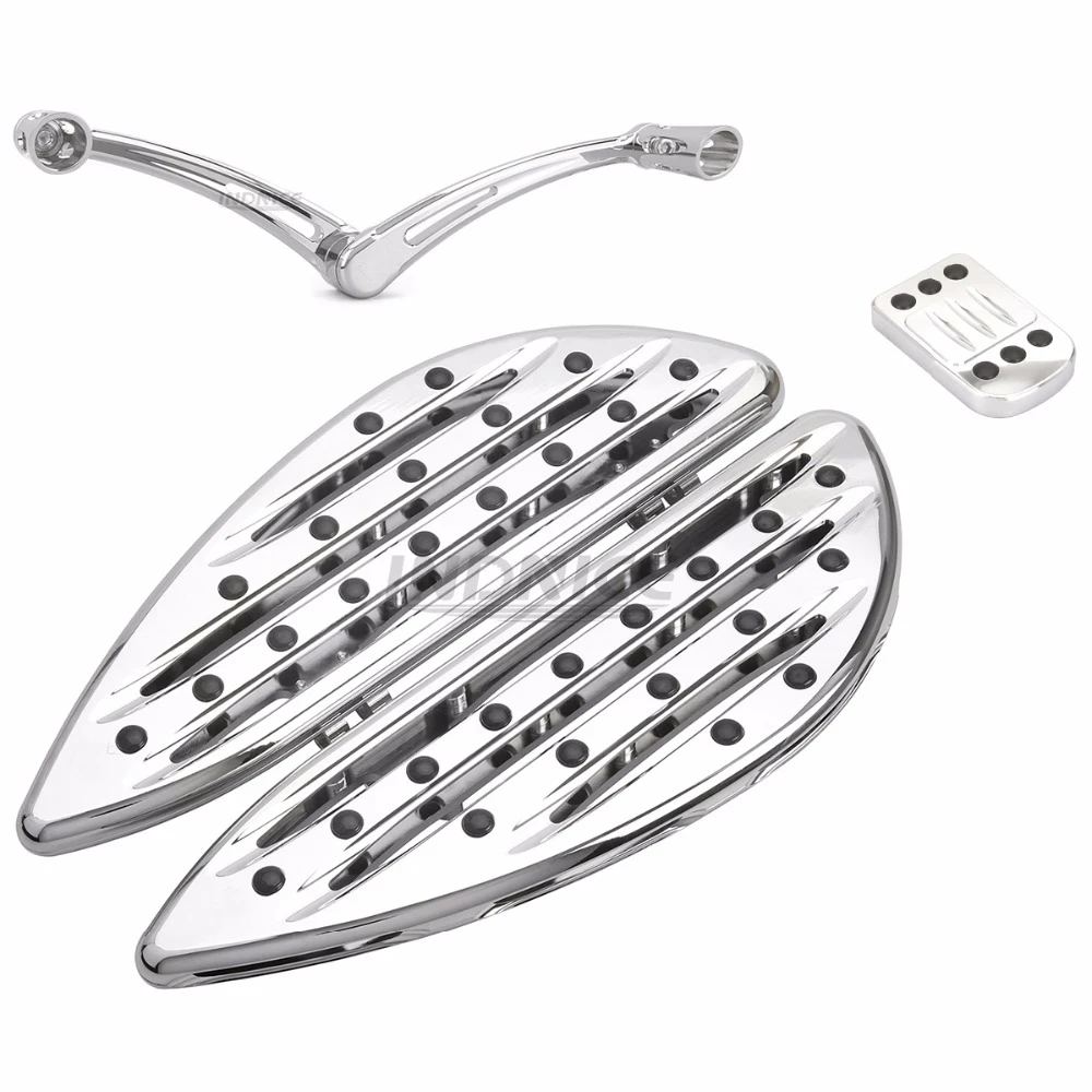 Motorcycle Chromed CNC Cut Driver Floorboard + Heel Toe Shift Lever+Pedal for harley Touring Glide
Motorcycle Chromed CNC Cut Driver Floorboard + Heel Toe Shift Lever+Pedal for harley Touring Glide