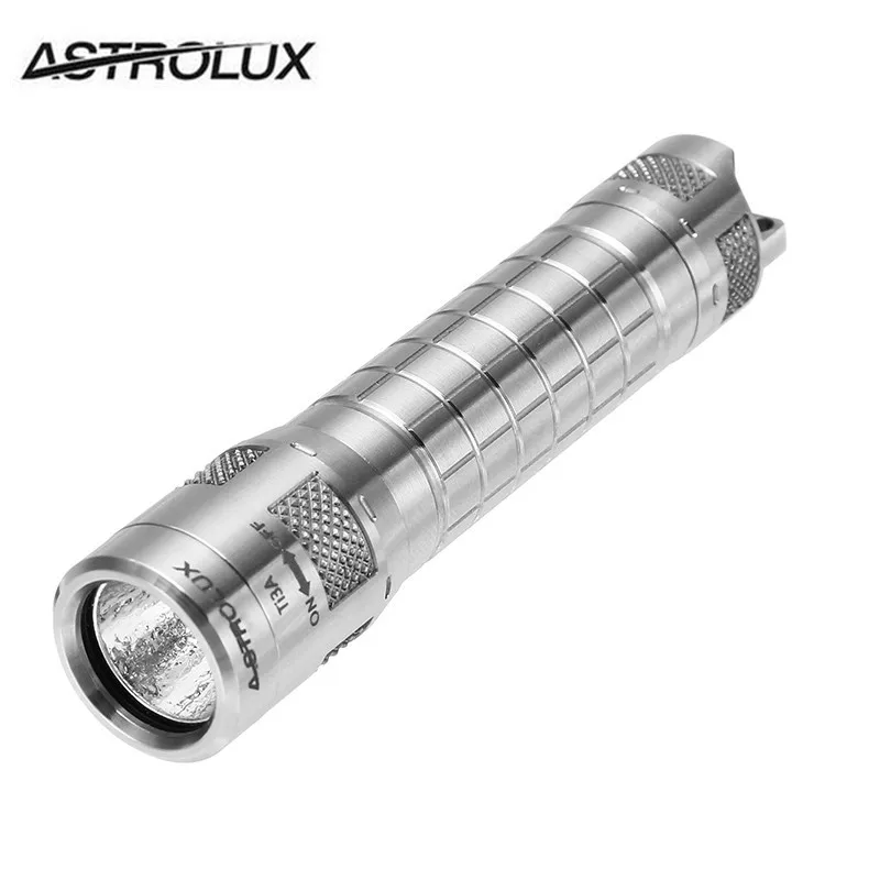Astrolux Ti3A Титан Nichia 219C 85LM 4 режима мини EDC светодио дный фонарик AAA нейтральный белый