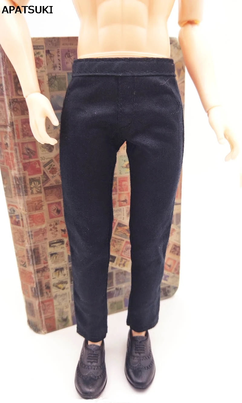 Black Handmade Trousers For Ken Doll Long Pants For Barbie's Boyfriend Prince Ken Doll Casual Clothes Male Doll Clothes
Black Handmade Trousers For Ken Doll Long Pants For Barbie's Boyfriend Prince Ken Doll Casual Clothes Male Doll Clothes