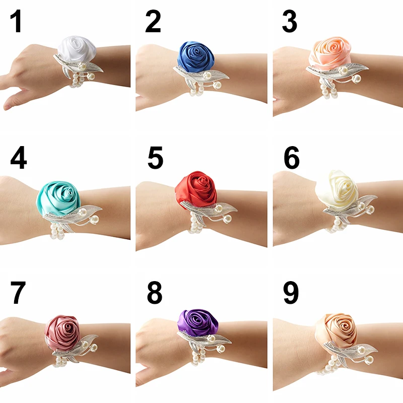 1 Pcs Rose Wrist Corsage Bridesmaid Sisters Hand Flowers Artificial Bride Flowers For Wedding Party Decoration Bridal Prom
1 Pcs Rose Wrist Corsage Bridesmaid Sisters Hand Flowers Artificial Bride Flowers For Wedding Party Decoration Bridal Prom