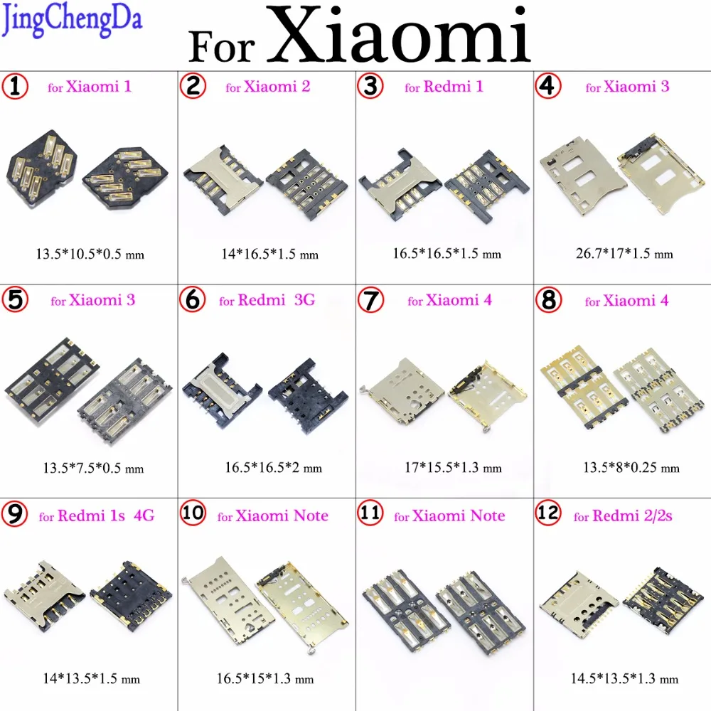 JCD Новинка для Xiaomi 1 2 3 4 Note компактный держатель для Sim-карт Слот гнездо для xiaomi для Redmi 1 1s 2 2s 3G 4G
JCD Новинка для Xiaomi 1 2 3 4 Note компактный держатель для Sim-карт Слот гнездо для xiaomi для Redmi 1 1s 2 2s 3G 4G