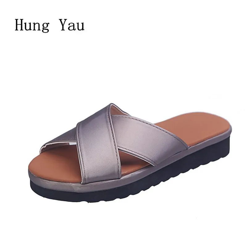 Women Sandals Flip Flops Slippers Flats Shoes Summer Fashion Platform Wedges Slides Beautiful Lady Casual Female Plus Size 35-43
Women Sandals Flip Flops Slippers Flats Shoes Summer Fashion Platform Wedges Slides Beautiful Lady Casual Female Plus Size 35-43