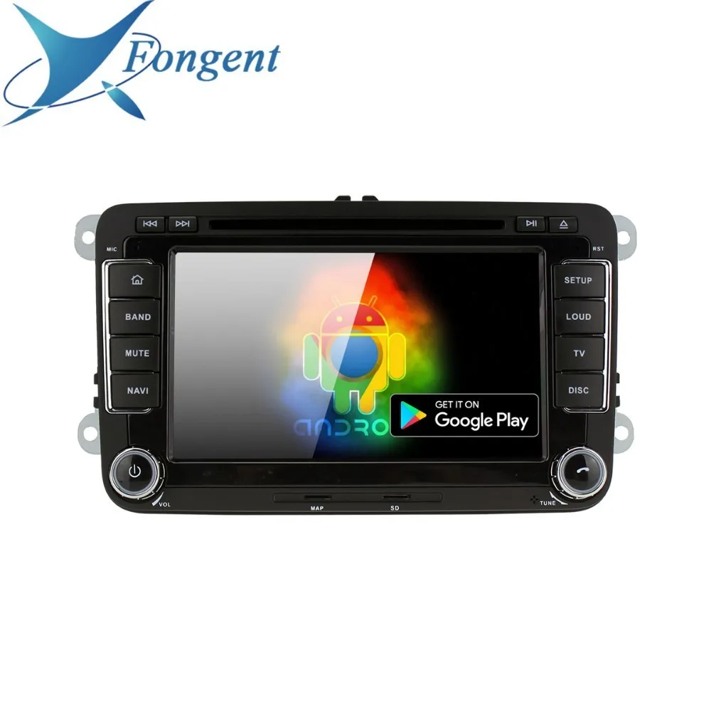 Автомагнитола для VW Golf 5 Passat Polo Tiguan Jetta Skoda Octavia Yeti Superb Seat Altea Android 9 0 мультимедийный