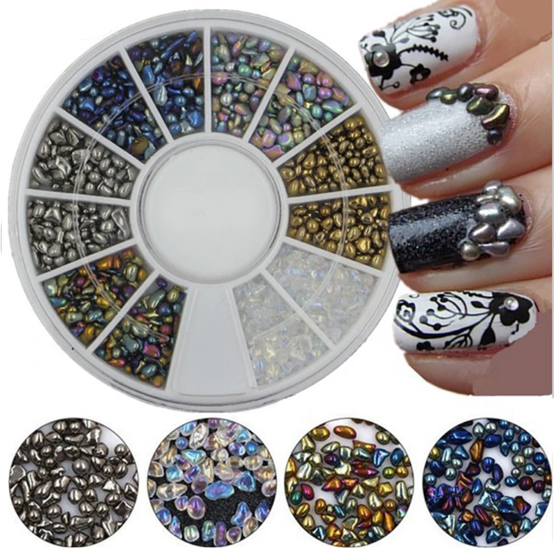 1 Box Mixed Color Chameleon Rhinestone Small Irregular Beads 3D Nail Art Decoration in Wheel Manicure DIY Nail Decoration
1 Box Mixed Color Chameleon Rhinestone Small Irregular Beads 3D Nail Art Decoration in Wheel Manicure DIY Nail Decoration