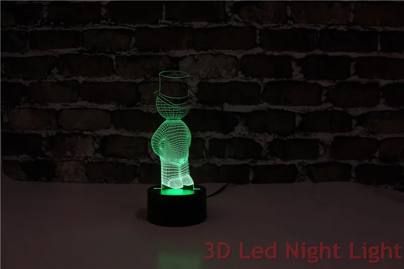 Free Shipping Living Room Exhibit 3D Lighting Led Night Light with CE and UL Certificate YJM-2891
Free Shipping Living Room Exhibit 3D Lighting Led Night Light with CE and UL Certificate YJM-2891