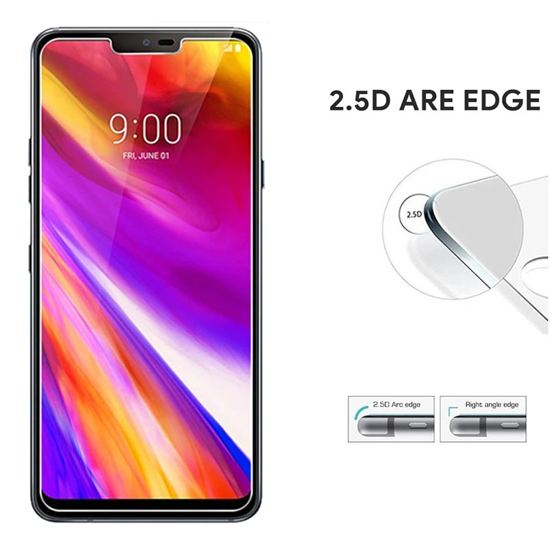 Wangcangli Экран протектор для LG G7 2.5D 0 3 мм ультра тонкий закаленное Стекло K8 2018 K10 K9 K11 Q7