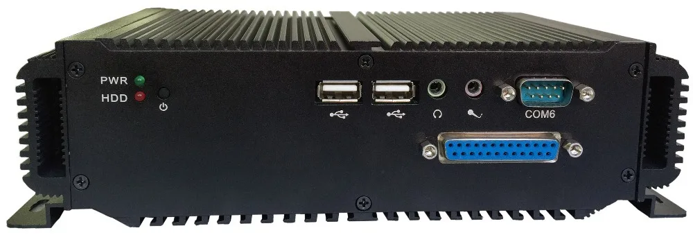 Embedded fanless industrial PC embedded pc 5 lan ports