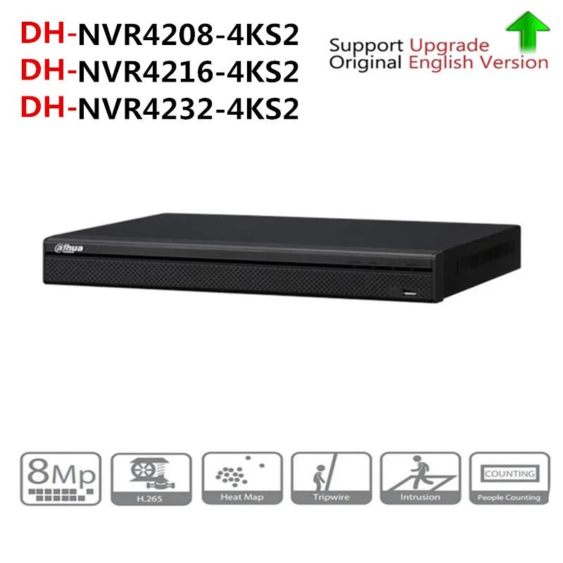 Dahua NVR 4K Video Recorder NVR4208-4KS2 NVR4216-4KS2 NVR4232-4KS2 With 2SATA Interface Support H265 IP Camera
Dahua NVR 4K Video Recorder NVR4208-4KS2 NVR4216-4KS2 NVR4232-4KS2 With 2SATA Interface Support H265 IP Camera
