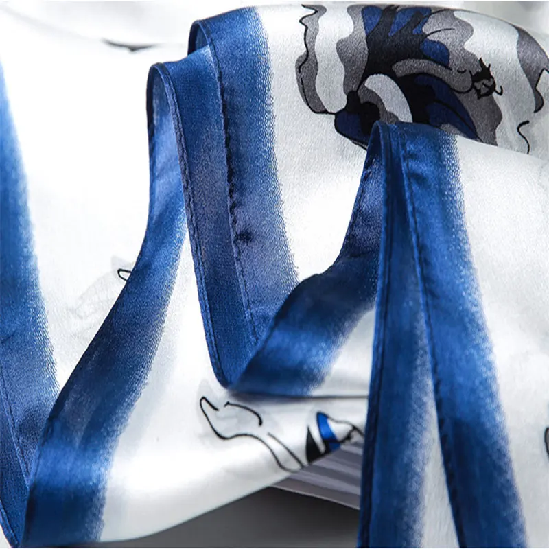 2019 Luxury 100% Pure Silk Scarf Women Brand Hangzhou Real Silk Wraps for Ladies Print Shawls Foulard Femme Natural Silk Scarves
2019 Luxury 100% Pure Silk Scarf Women Brand Hangzhou Real Silk Wraps for Ladies Print Shawls Foulard Femme Natural Silk Scarves