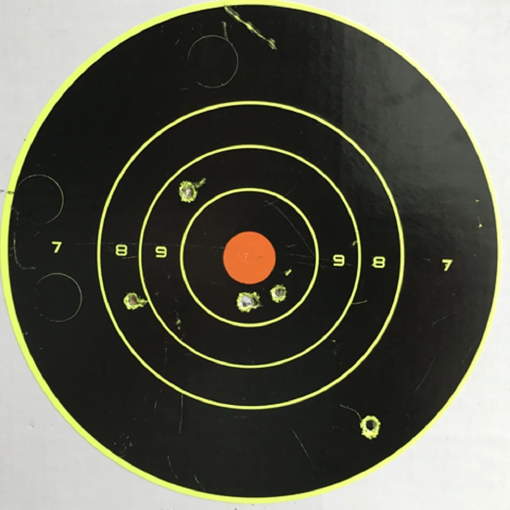 Splatterburst Targets 8" Adhesive. Hunting and shooting target stickers, ultimate gun shooting solution
Splatterburst Targets 8" Adhesive. Hunting and shooting target stickers, ultimate gun shooting solution