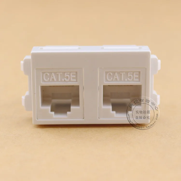 128 тип, два порта RJ45 Cat5e, сетевой информационный модуль, соединитель, розетка, адаптер
128 тип, два порта RJ45 Cat5e, сетевой информационный модуль, соединитель, розетка, адаптер